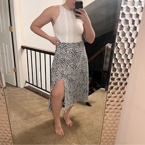 Dalmatian Print Skirt
